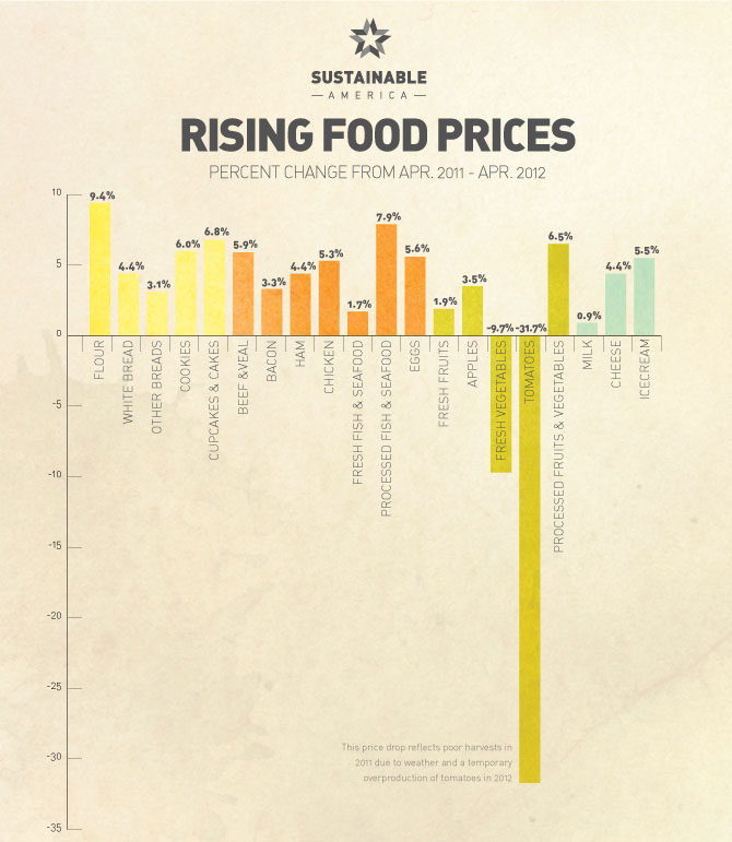 Why Are Food Prices Rising Sustainable America
