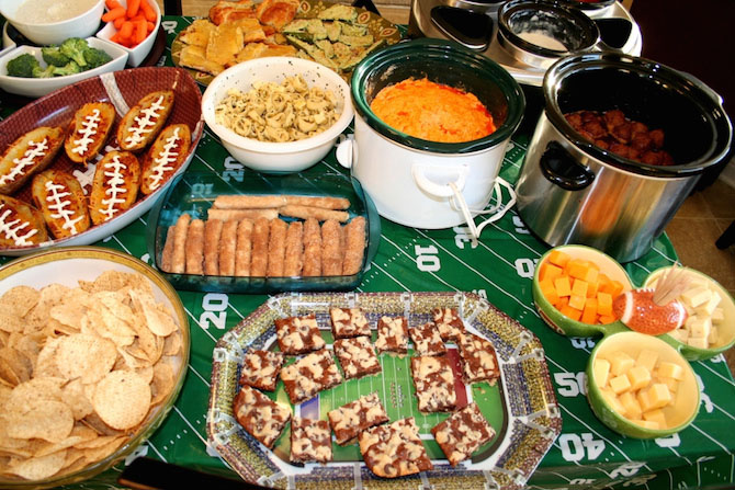 Super Bowl food
