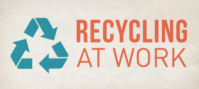 3 Steps to Recycling More at Work