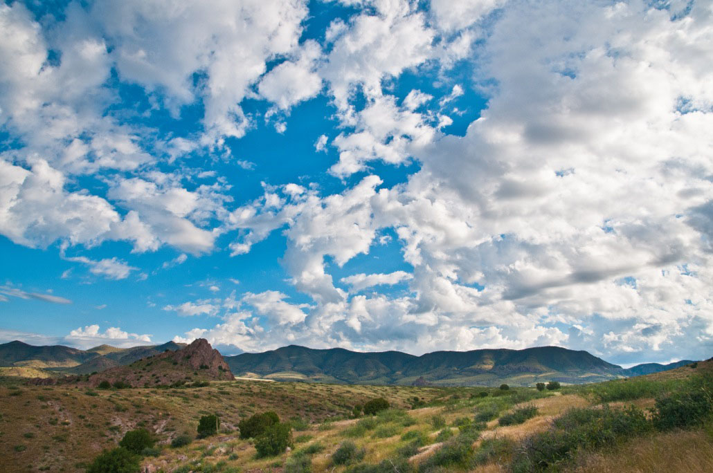 The sky at Cold Creek Ranch