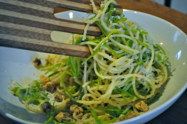 Leek Stalk Linguine