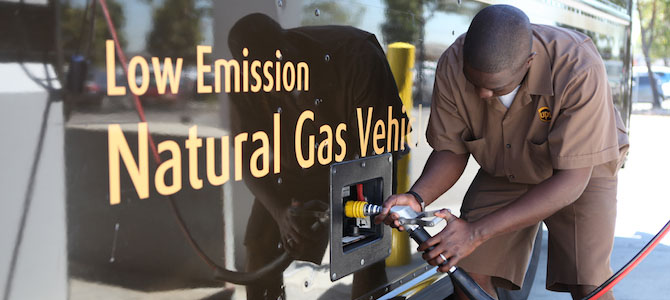 UPS Commits to Renewable Natural Gas