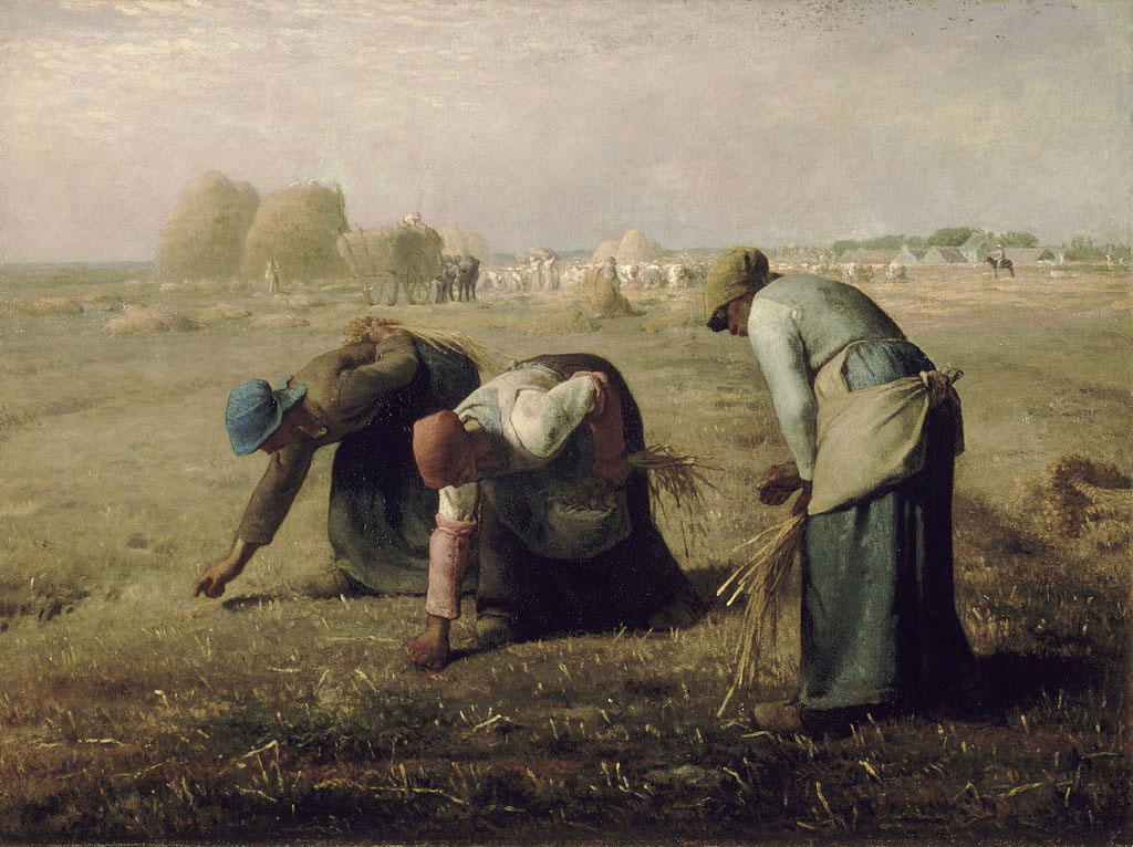 The Gleaners painting by Jean-François Millet